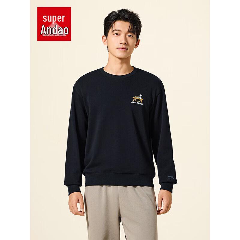 ANTA ZOLA Unisex Cotton-Feel Crewneck Sweatshirt S