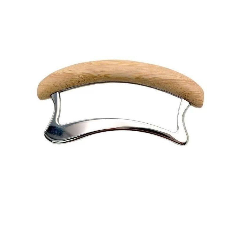 Ergonomic Handle Body Gua Sha Scraper Portable Muscle Scraper Massage Plate Household Use