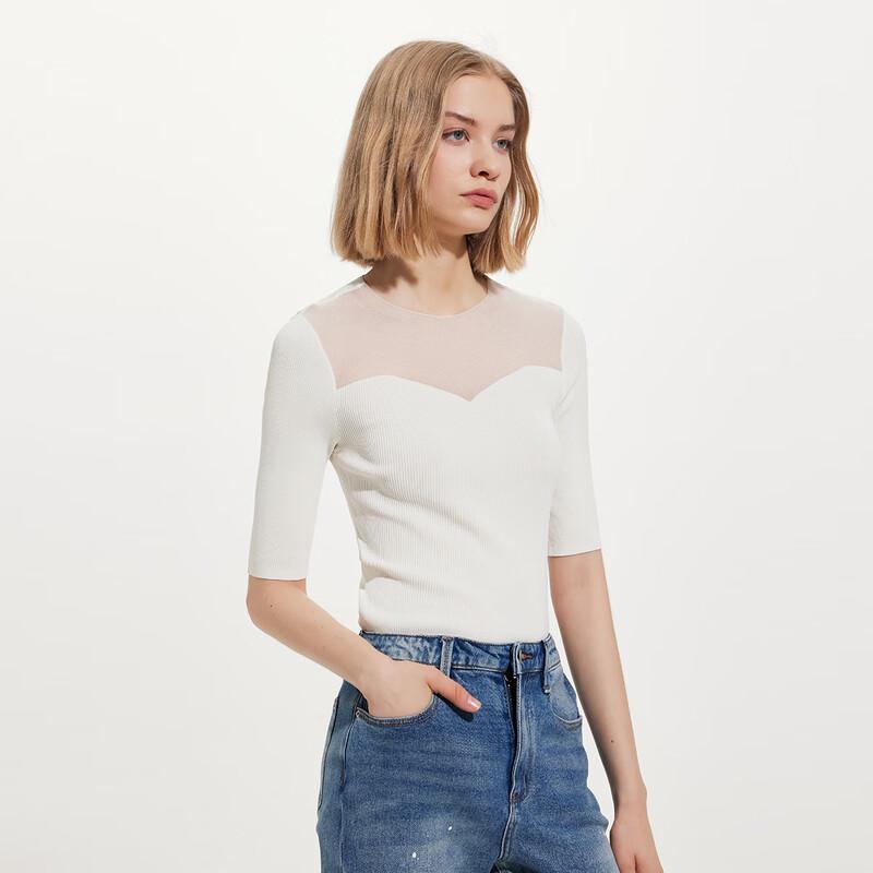 Tatu Women's Short Sleeve Knit Top