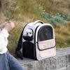 Portable Lightweight Anti-Stress Pet Carrier Backpack for Cats and Small Dogs