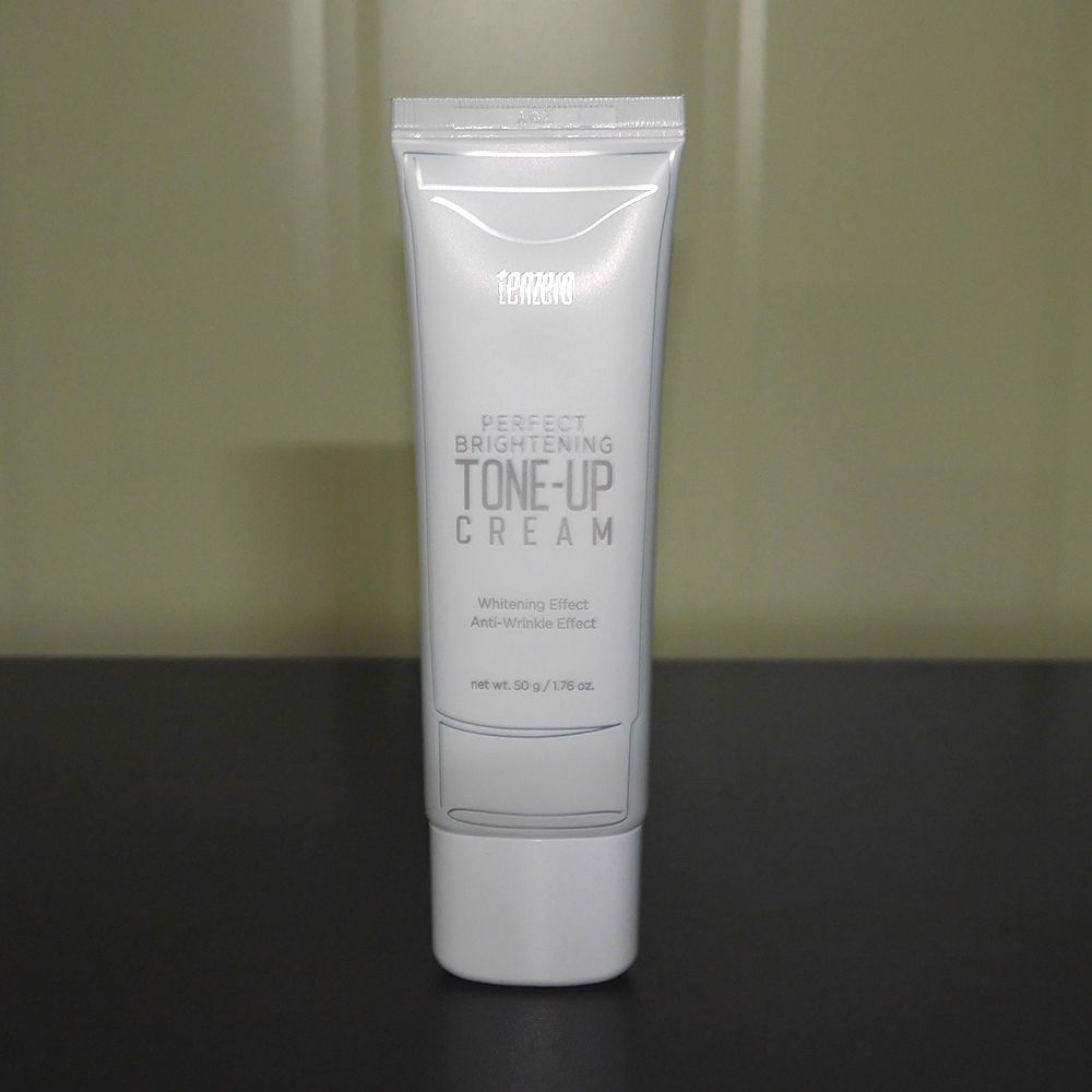 White VNQGBLHF Flower Complex Base Makeup Tone-Up Cream 50g