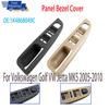 1PC Painel de controle do interruptor da janela Guarnição da moldura para VW Jetta Golf MK5 2005-2010 Motorista esquerdo Peças da porta interna do carro 1K4868049C