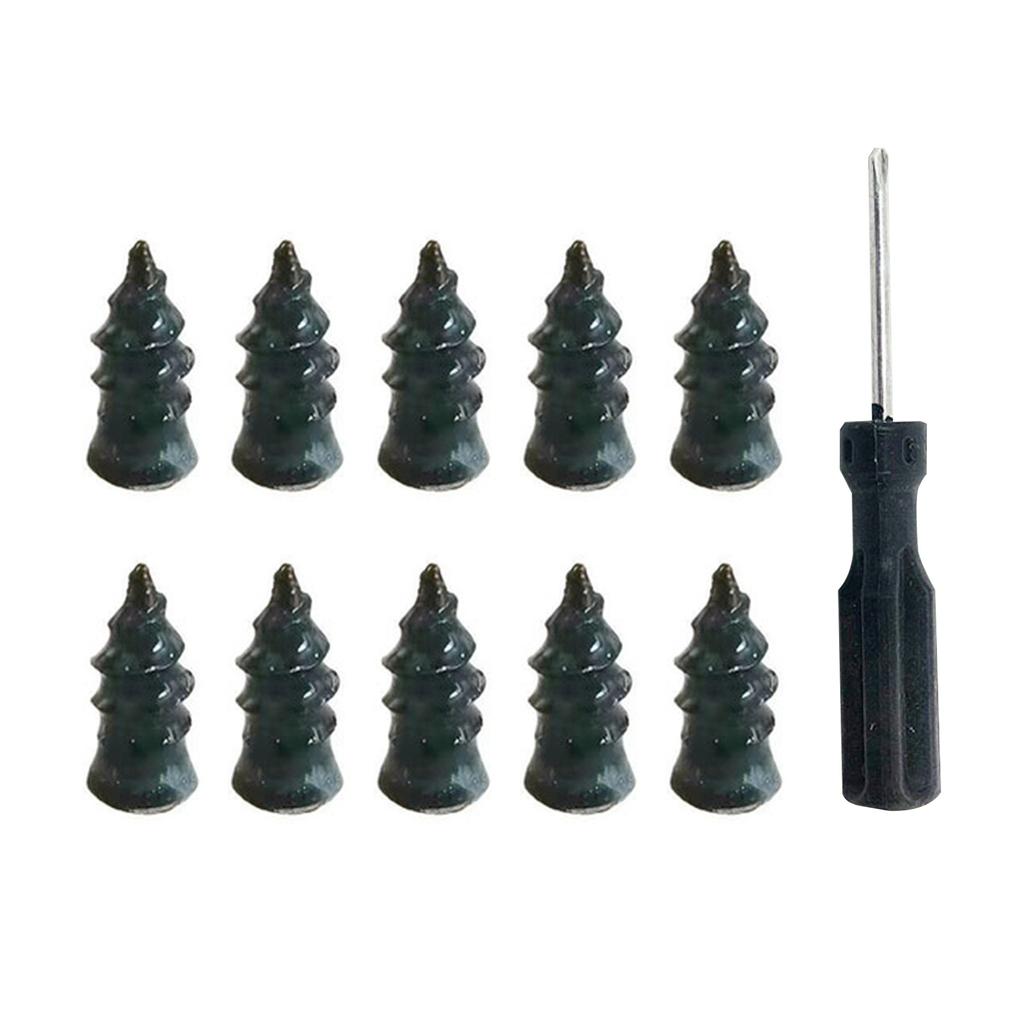 10PCS Vacuum Tyre Repair Nail For Motorcycle Tubeless Tyre Repair Rubber Nails Self-tire Repair Tire Film Nail Quick Fix Tool