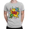 70s 80s Arcade Game Bubble Bobble T-Shirt Men Women Cotton Short Summer Sleeve Casual Plus Size Shirt Soft Cotton Fabric Versatile for Daily Looks