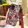 Dirt-resistant For Mom Phone Case For UMIDIGI Bison GT2/GT2 Pro Silicone Lanyard Chinese style Wrist Strap Kickstand