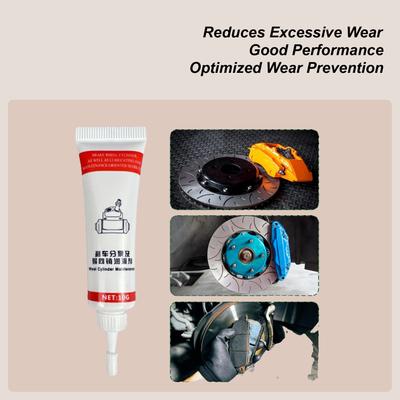 Brake Lubricant Heat Resistant Eliminating Squeal Brake Grease Long-Lasting Car Efficient Squeal Stopper Lube Protection For Car