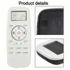 Sleek and Functional Replacement Remote Controller Compatible with For Hisense AC Units Models DG1103&DG1101&DG1104