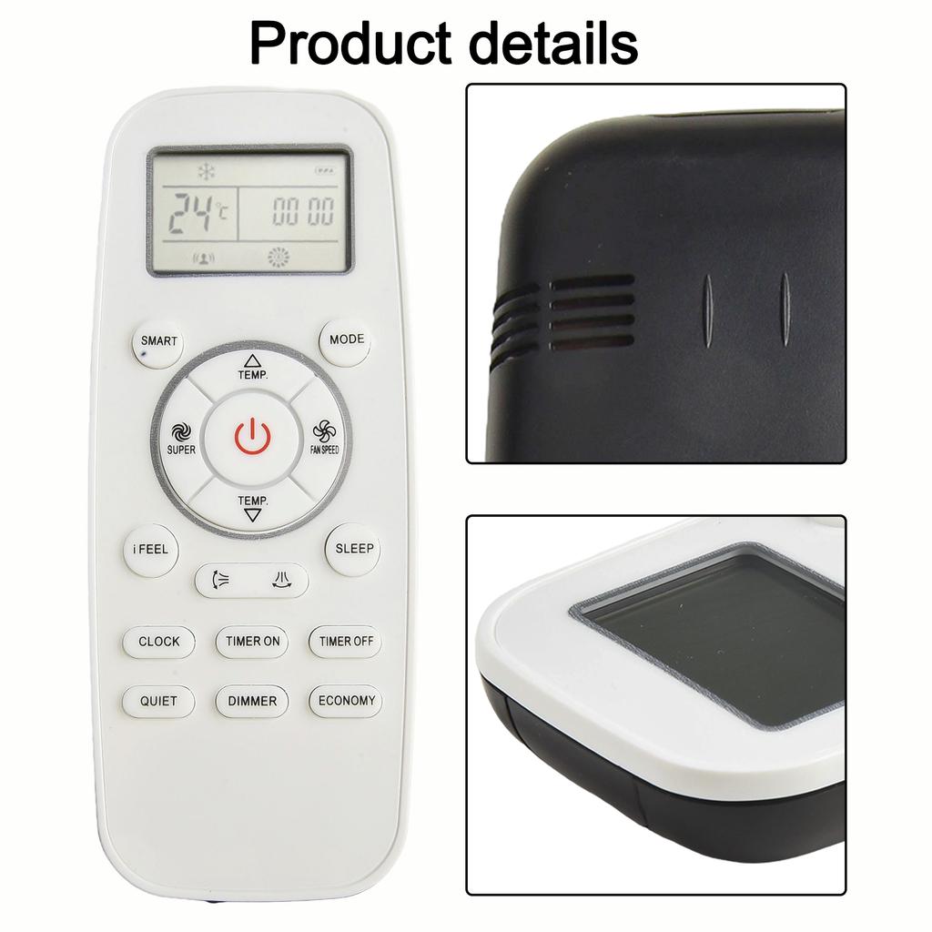 Sleek and Functional Replacement Remote Controller Compatible with For Hisense AC Units Models DG1103&DG1101&DG1104