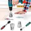 Heavy Duty Adjustable Socket Wrench Set 10-19mm Universal Socket Wrench  Automotive