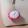 Fruit Plush Toy Keychain - Persimmon, Apple, Banana Backpack Accessory