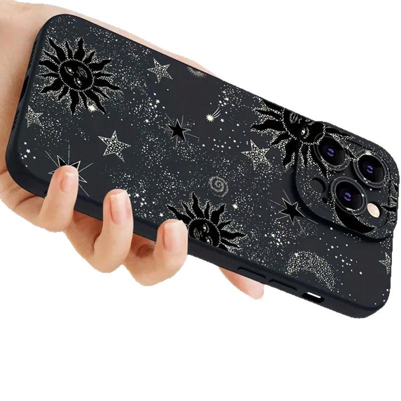 Sun star mobile phone case Apple 15 premium sense 13iPhone14promax12 all-inclusive anti-drop matte soft case