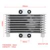 Moto Oil Cooler Motorcycle Radiator Fit Cooling Engine Aluminum 125ml 125CC-250CC Adapter Motocross Oil Cooler Dirt Bike ATV