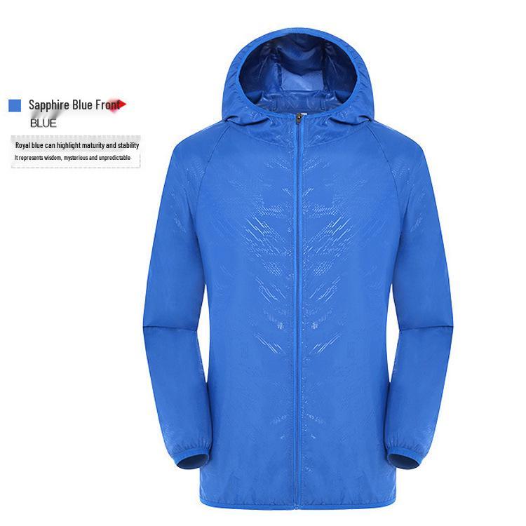 Unisex Lightweight Hooded Sun Protection Shirt for Outdoor Activities