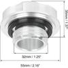 Car Aluminum Alloy Engine Oil Filler Cap Plug Cover Replacement Silver Tone for Honda EK Civic EG Valve Oil Cap