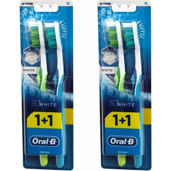 

Зубная щетка Oral-B 3D White 1+1 2 шт.