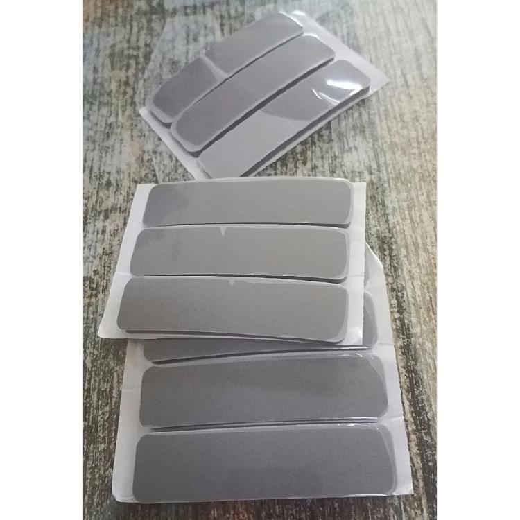 Replacement Silicone Laptop Foot Pad Oval Mats Protectors for Keyboards Models AntiSlip Rubber Strips