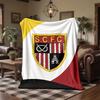 Stoke City Football Print Flannel Blanket Soft Warm Sofa Bed Throw Blanket For Home Office Bedroom