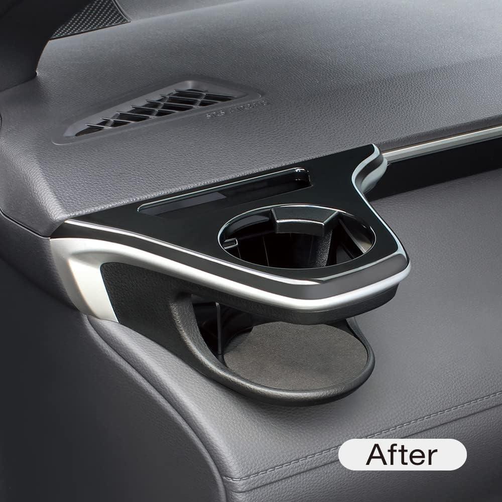 Tsuchiya Yac Air Conditioner Drink Holder Black Silver For Toyota Corolla Cross