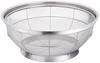 Endo Shoji New Mammoth Shallow Stainless Made In AZL4333 Strainer, 33cm, Steel, China, Silver,
