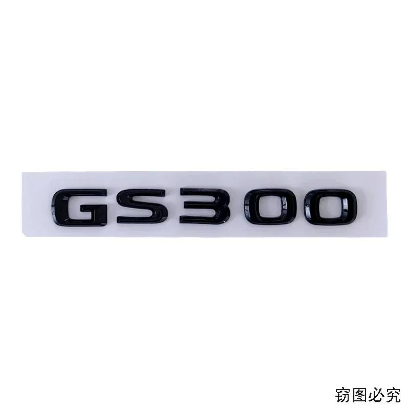

ABS Car Body Letter Sticker Decal Rear Trunk Badge Emblem Accessories for Lexus GS300 GS350 GS430 GS460 GS400
