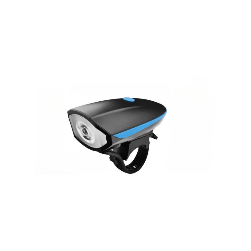 Fernlicht Fahrradlampe vorne mit Hupe für Nachtfahrten & Kinder-Radfahren