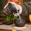 Dragon Master Cup Hand-embossed High-end Ceramic Tea Set Cups Purple Pottery Kung Fu Tea Cup Ceramics Teaware Cup for tea