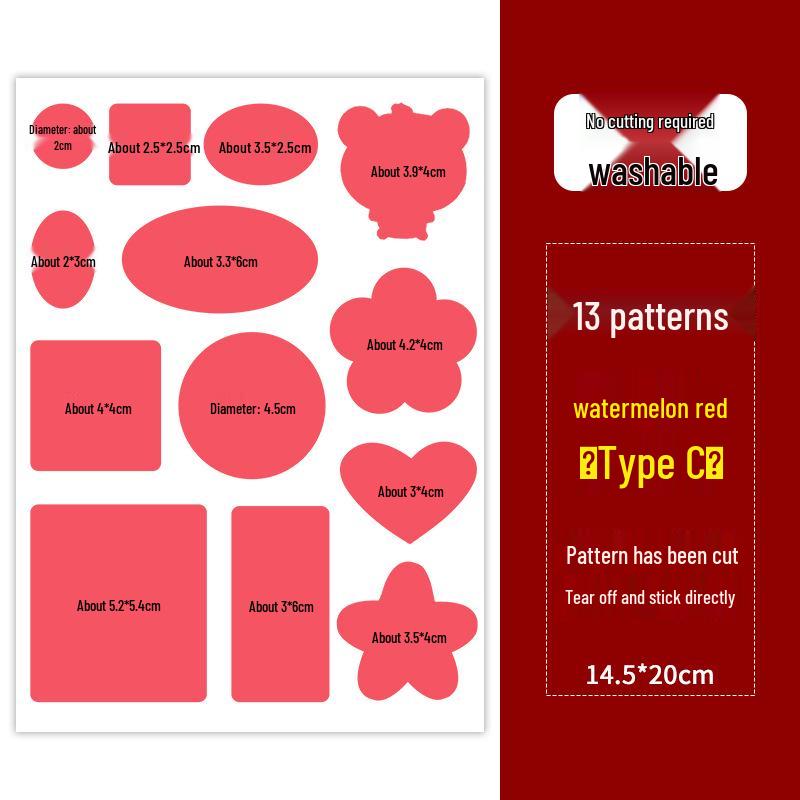 16-Color Self-Adhesive Seamless Repair Patch for Clothes and Jackets