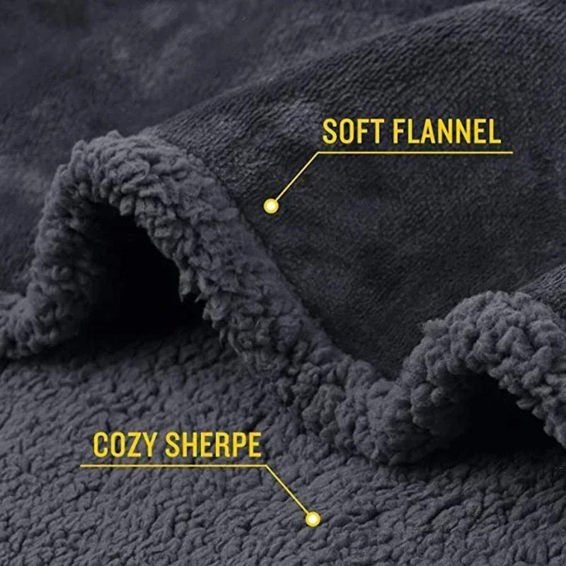 Waterproof Pet Blanket Liquid Pee Proof Dog Blanket For Sofa Bed Couch Reversible Fleece Furniture Protector Cover For Dogs Cats