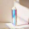 Crystal Prism Rainbow Maker Hanging Suncatcher Bright Color Artificial Decor for Outdoor Garden Yard Ornament