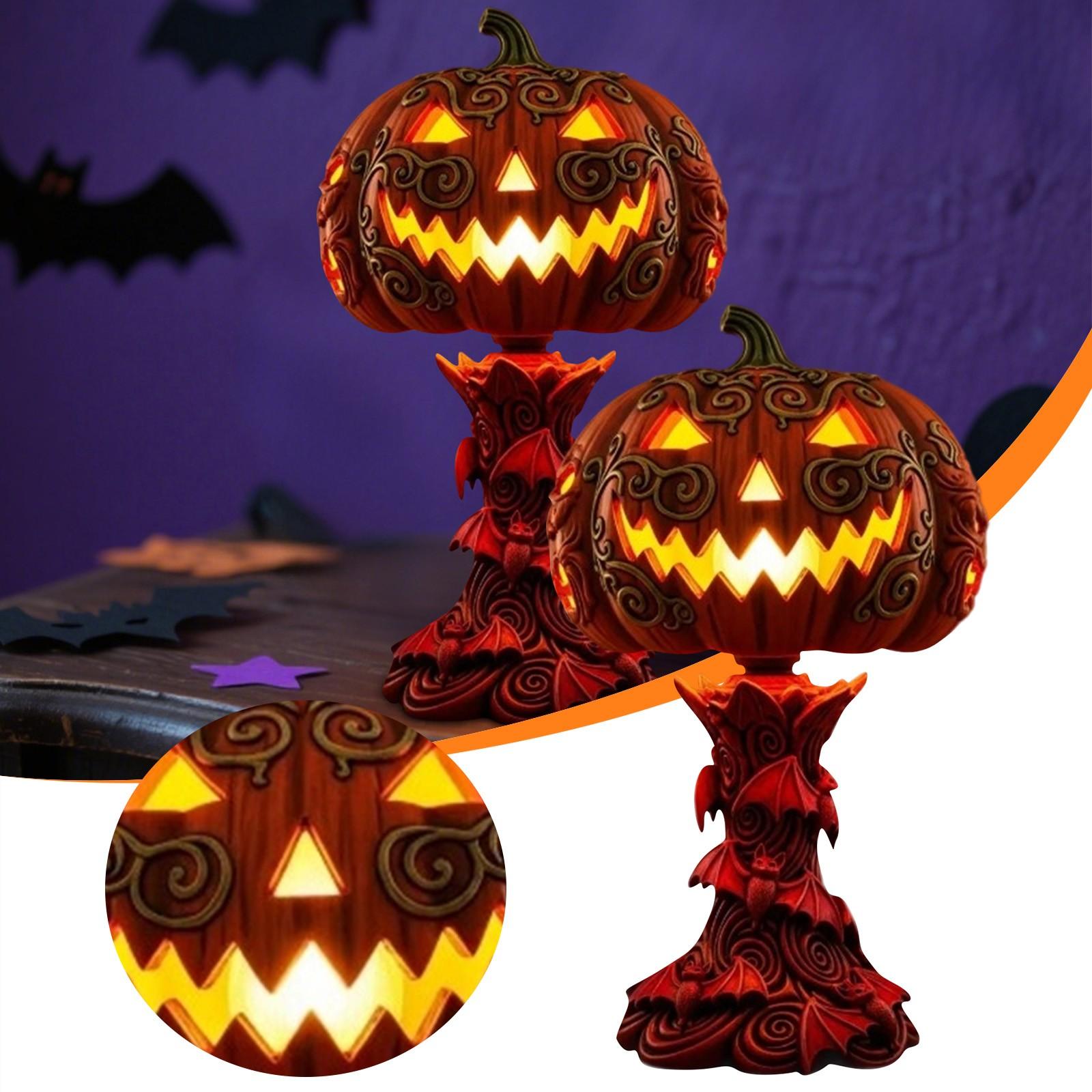 

Halloween Horror Themed Pumpkin Lights One Size