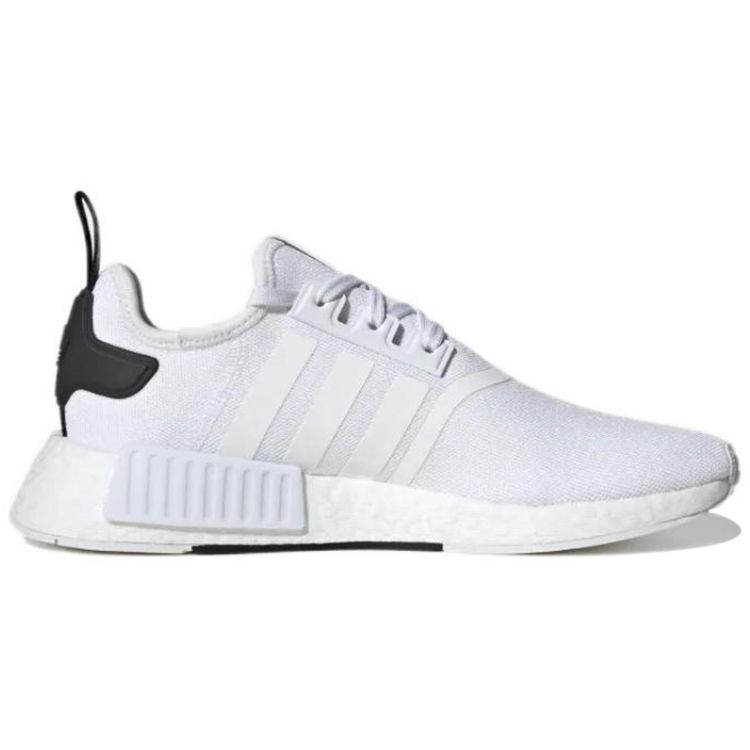 Adidas NMD_R1 Hvit Svart Unisex Sneakers Skyhvit Kjerne-Svart GY6067