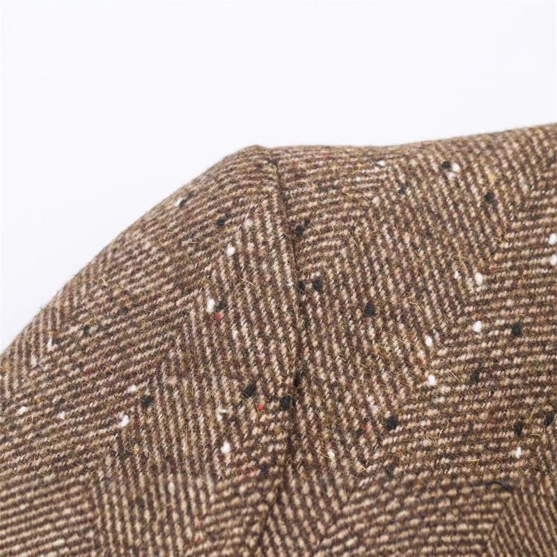Dameslosse Winter Lange Mouwen Blazerjas Casual Kantoor Kleding Effen Kleur Wolmengsel Getailleerde Jas