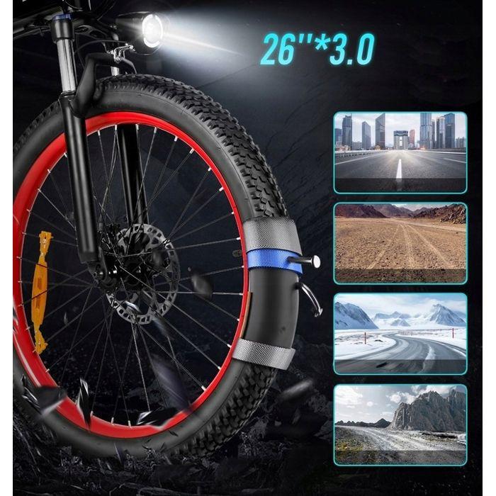 Véhicule électrique pliable - Samebike LO26 PLUS - 1000W - 45 km/h - Autonomie 50 km