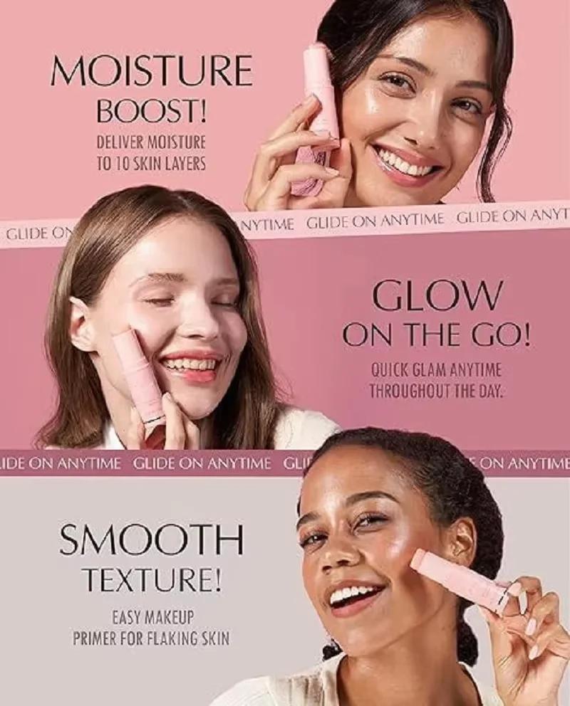 Kolagen Odstranění Vrásek Multi Bounce Balzám v Tyčince Okamžitý Anti-Aging Zpevnění Lifting Rozjasnění Obličeje Hydratační Kosmetika pro Unavenou Pleť