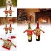 Christmas Knit Sweaters Wine Bottle Decor For Holiday Atmosphere