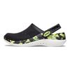 Crocs Chaussures LiteRide EVA 360 Lightning Sabots à motif marbré Sandales de plage Sandales unisexes Noir 207634-02K