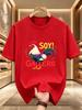 Vintage Funny Slogan Print Unisex T Shirt Soft Cotton Crew Neck Short Sleeve Y2K Streetwear Loose Fit Casual Daily Tops Big Size Ma