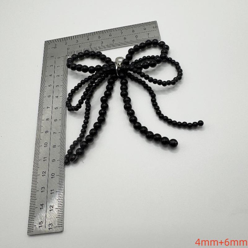 Korean Pearl Bow Shoe Buckle: Versatile Pearl String Shoe Accessory for Sneakers