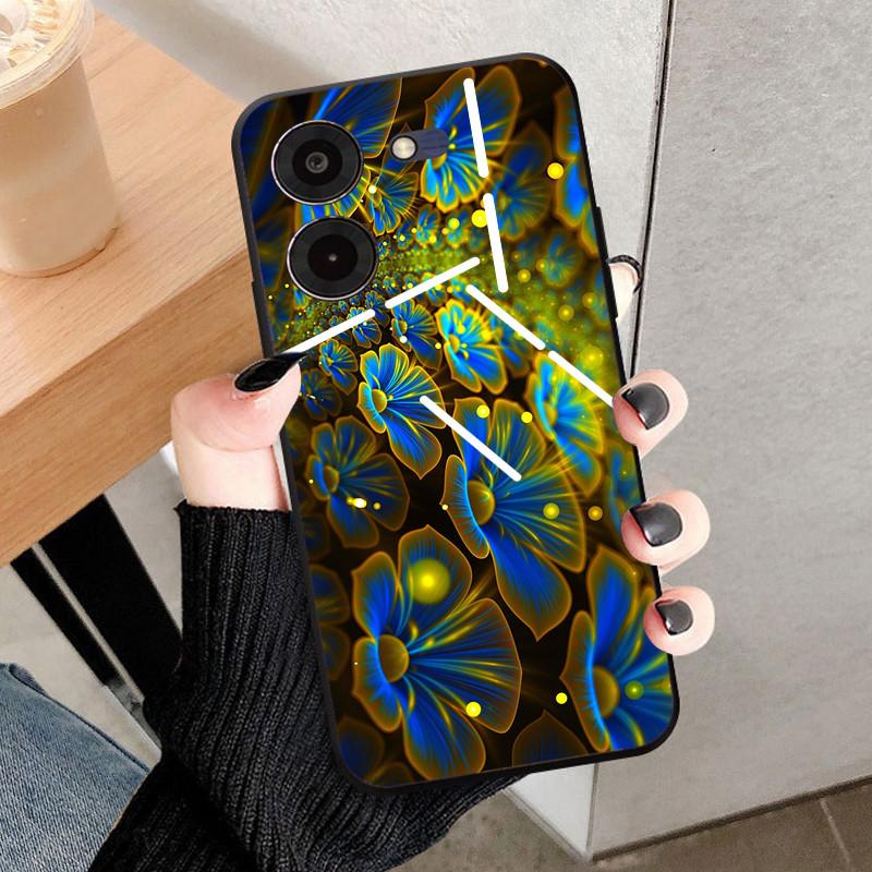 

For Tecno Pova 5 Pro Case Pova5 Pro LH8n Black Soft Silicone TPU Protective Phone Case For Tecno Pova 5 Pro Bumper Shell Coque Tecno Pova 5 Pro