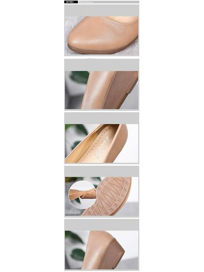 2020 Autumn Women's Wedge Heel Comfort Pointed Toe Moccasins - Trendy Medium Heel Work Shoes