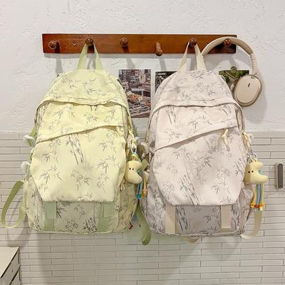 2025 New National Style Schoolbag Female College Students Casual Simple Large-capacity Backpack Junior High School Computer