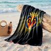 Villarreal FC Print Microfiber Beach Towel Quick Dry Absorbent Large Towel For Beach Swimming Travel