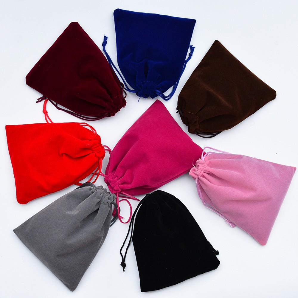 Velvet Drawstring Jewelry & Earphone Storage Bag
