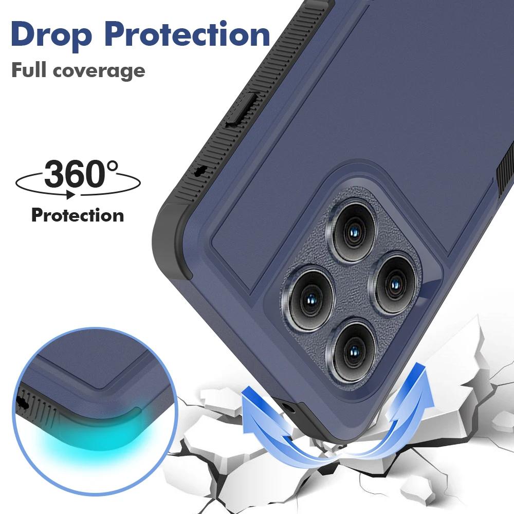 New Armor Shockproof hard Case For Motorola G Stylus 5G GPower 5G GPlay G5G    For Moto Edge  Protective Cover