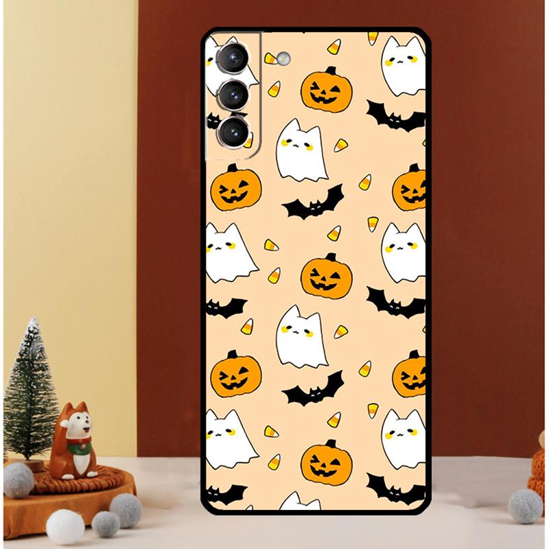 Halloween Pumpkins Case For Samsung Galaxy S25 S26 Ultra S20 S21 S22 S23 S24 Ultra S10 Plus S25 FE Cover Funda