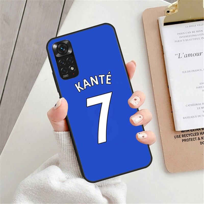 Football Player Name Number Case For Xiaomi Redmi 9 10 9C 10A 10C Cover For Redmi Note 7 8 9 10 11 Pro 8T 9S 10S 11S