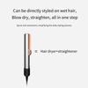 2 IN 1 Handheld Heat-Up Hair Flat Iron Negative Iron Long-Lasting Styling Tool Professional Hair Straightener & Hair Dryer