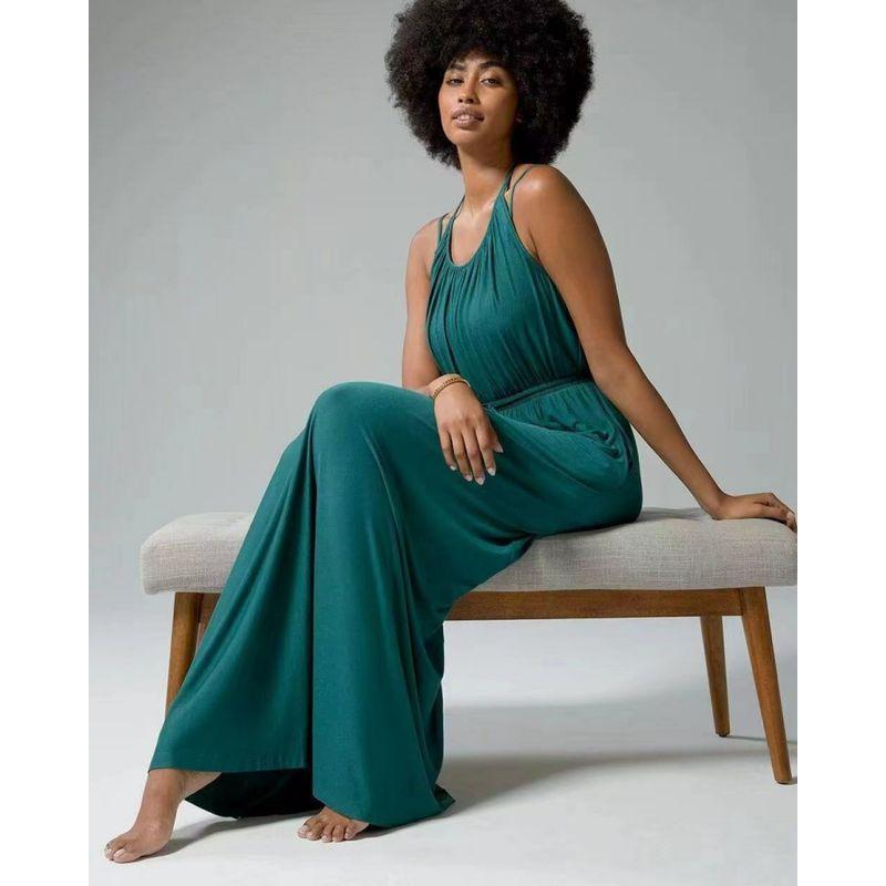 

Soma US Expensive Brand Draped Soft Silk Floss Super Weight with Cup Design Halter Spaghetti Straps and Floor Dress 99 $ Dark green XL