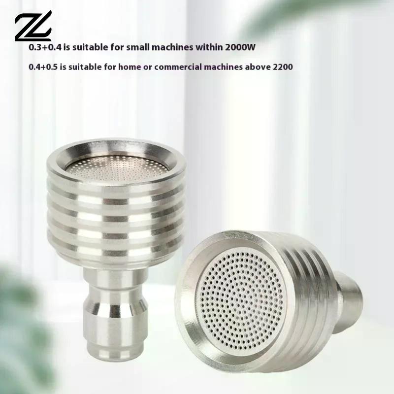 High Pressure 1/4 Interface Quick Connect Water Sprinkler Washing Nozzle Stainless Steel Shower Blades Wash Cars Irrigation Tool
