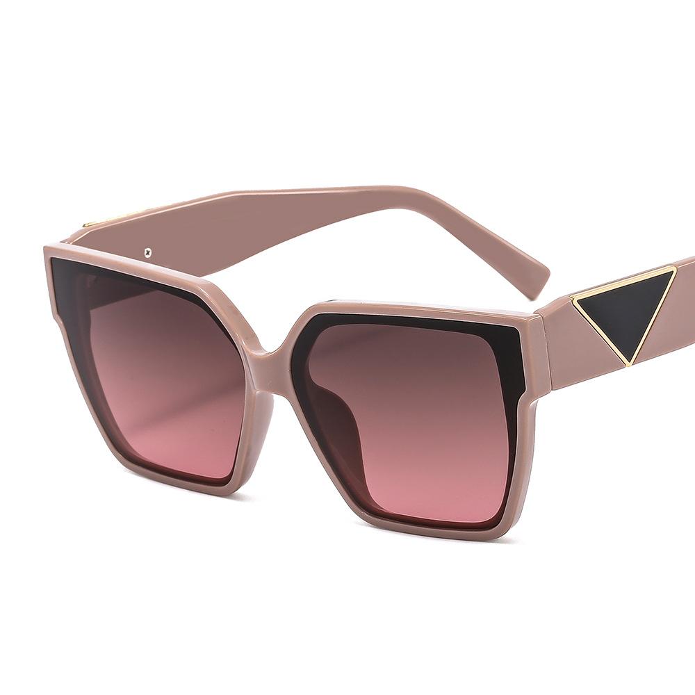 FS5016 2024 Designer Trendy Vintage Fashion Retro Big Frame Unisex Custom Rectangle Sunglasses